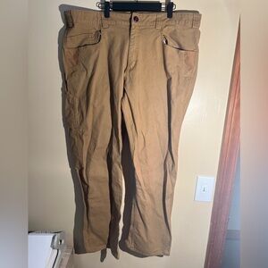 Men’s Milwaukee Heavy Duty Flex Work Pants Khaki, Regular Fit, Size 40x30